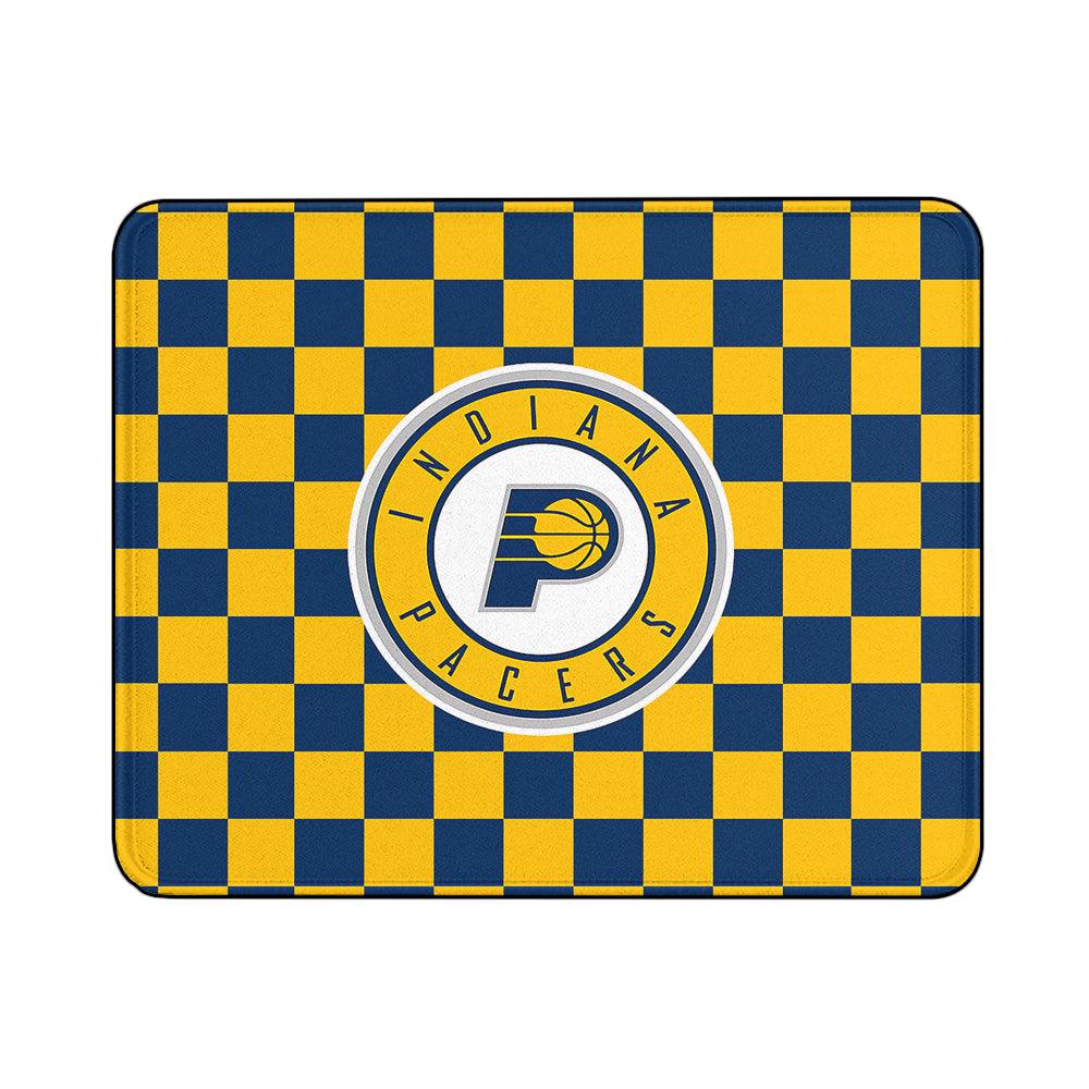 NBA Indiana Pacers Plaid Mouse Pads | Custom Mouse Pad with Non-Slip Rubber Base
