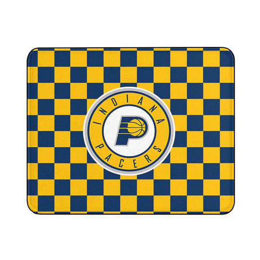 NBA Indiana Pacers Plaid Mouse Pads | Custom Mouse Pad with Non-Slip Rubber Base