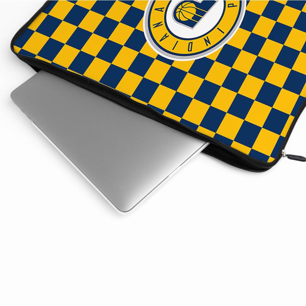 NBA Indiana Pacers Plaid Laptop Sleeve Protective Cover-Oxvistore