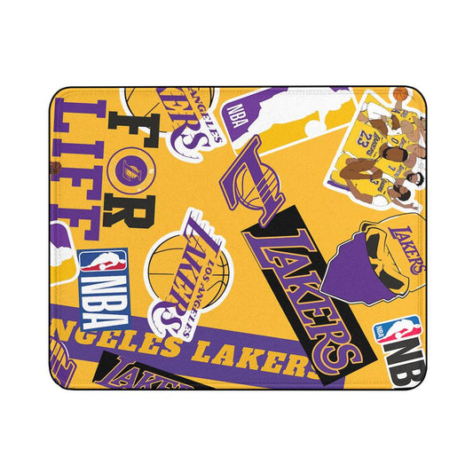 NBA Los Angeles Lakers Pride Mouse Pads | Custom Mouse Pad with Non-Slip Rubber Base