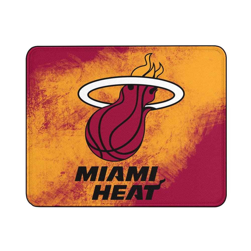 NBA Miami Heat Logo Mouse Pads | Custom Mouse Pad with Non-Slip Rubber Base