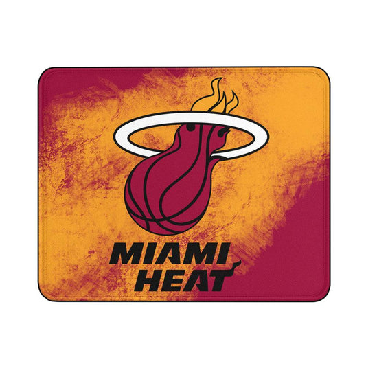 NBA Miami Heat Logo Mouse Pads | Custom Mouse Pad with Non-Slip Rubber Base