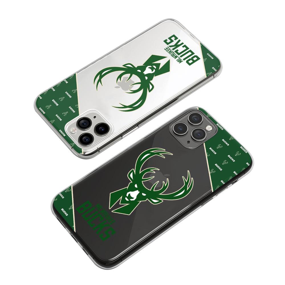 NBA Milwaukee Bucks A Look Without Fear Clear Soft Case-Oxvistore