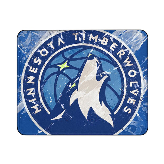 NBA Minnesota Timberwolves Logo Mouse Pads | Custom Mouse Pad with Non-Slip Rubber Base