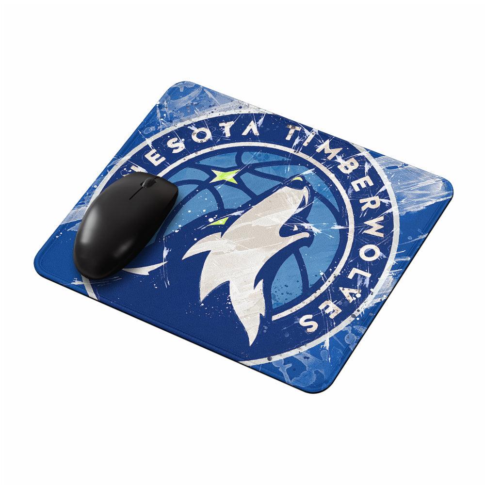 NBA Minnesota Timberwolves Logo Mouse Pads-Oxvistore
