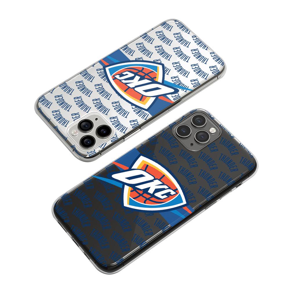 NBA Oklahoma City Thunder Word of Nature Clear Soft Case-Oxvistore
