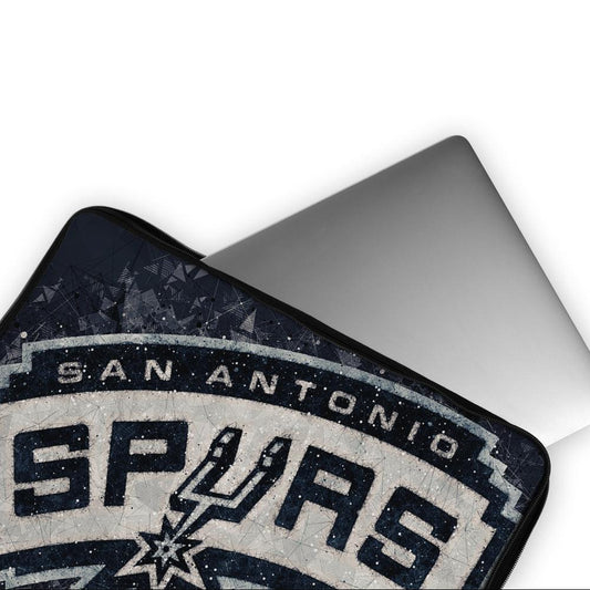 NBA San Antonio Spurs Abstract Laptop Sleeve Protective Cover-Oxvistore