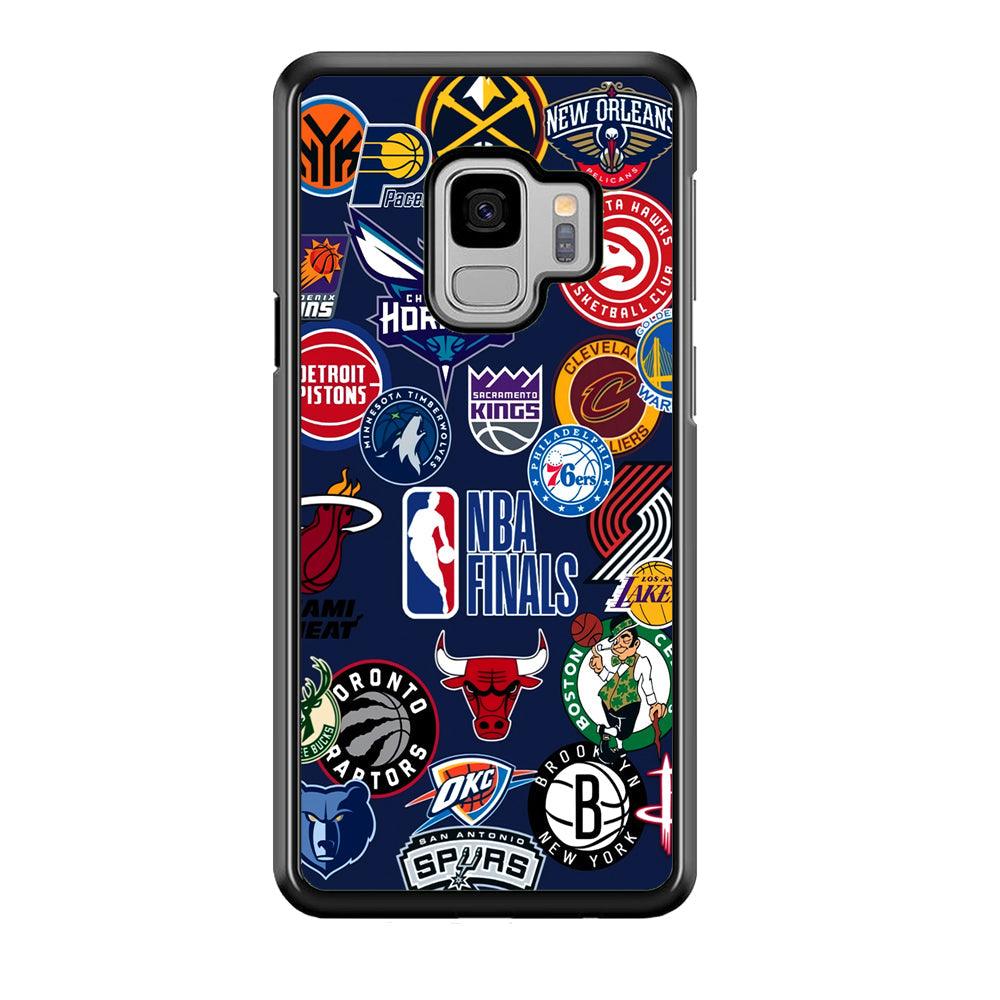 NBA The Finals of Champion Samsung Galaxy S9 Case-Rubber Black (2D Case)-Oxvistore
