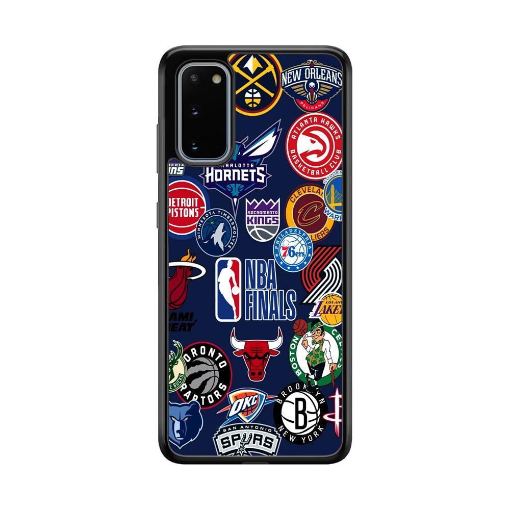 NBA The Finals of Champion Samsung Galaxy S20 Case-Rubber Black (2D Case)-Oxvistore