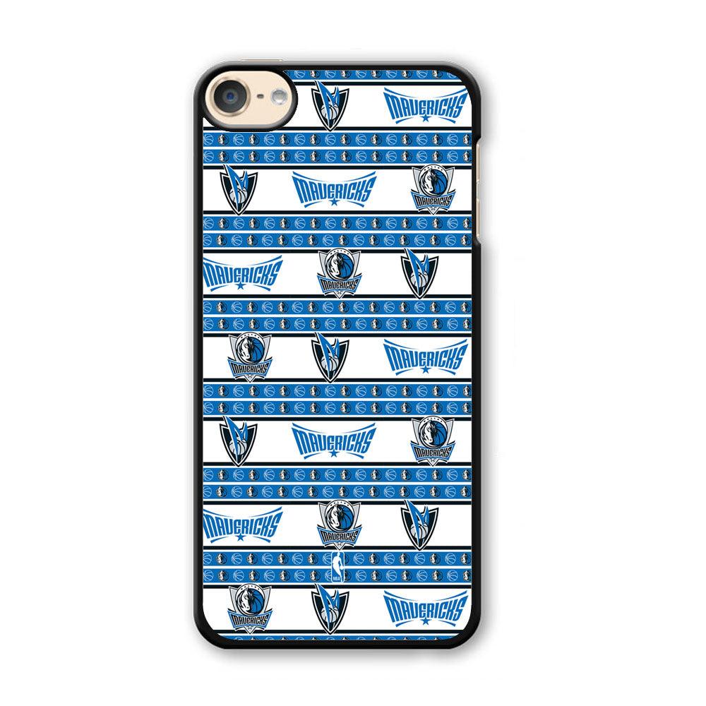 NBA Dallas Mavericks Scarf of Fanaticism iPod Touch 6 Case-Plastic Black (2D Case)-Oxvistore