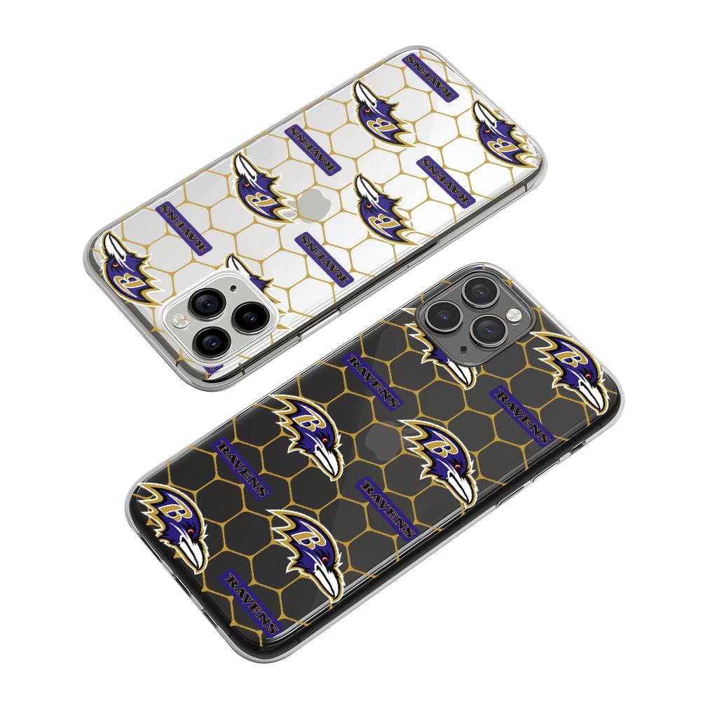 NFL Baltimore Ravens Moving as a Team Clear Soft Case-Oxvistore