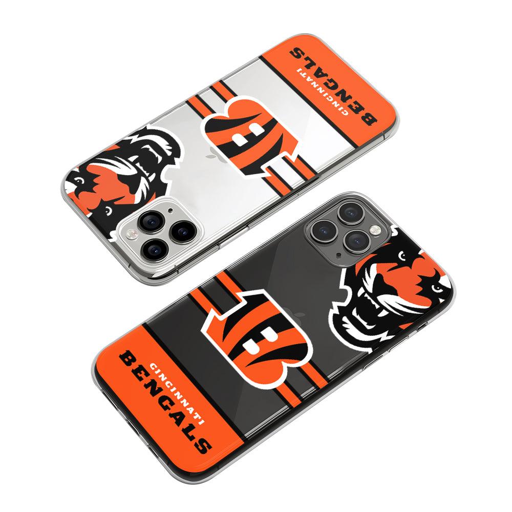 NFL Cincinnati Bengals Harbinger of Predator Clear Soft Case-Oxvistore