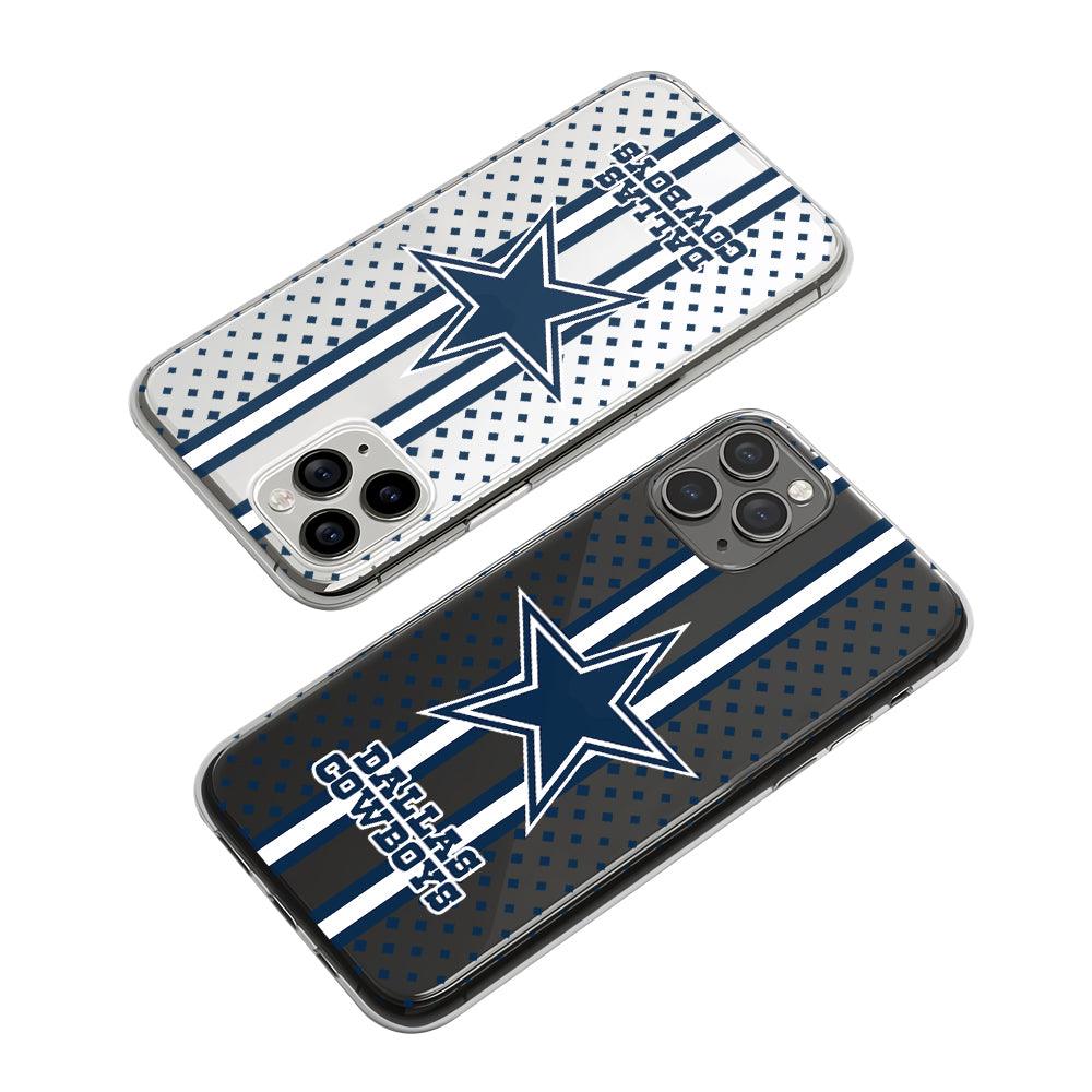 NFL Dallas Cowboys Line on Star Clear Soft Case-Oxvistore