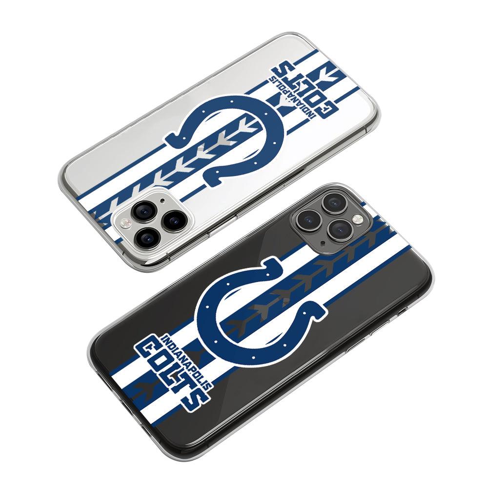 NFL Indianapolis Colts The Warrior Site Clear Soft Case-Oxvistore