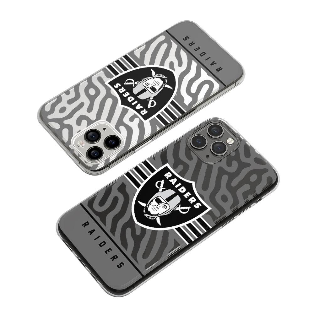 NFL Las Vegas Raiders The Strong Shields Clear Soft Case-Oxvistore