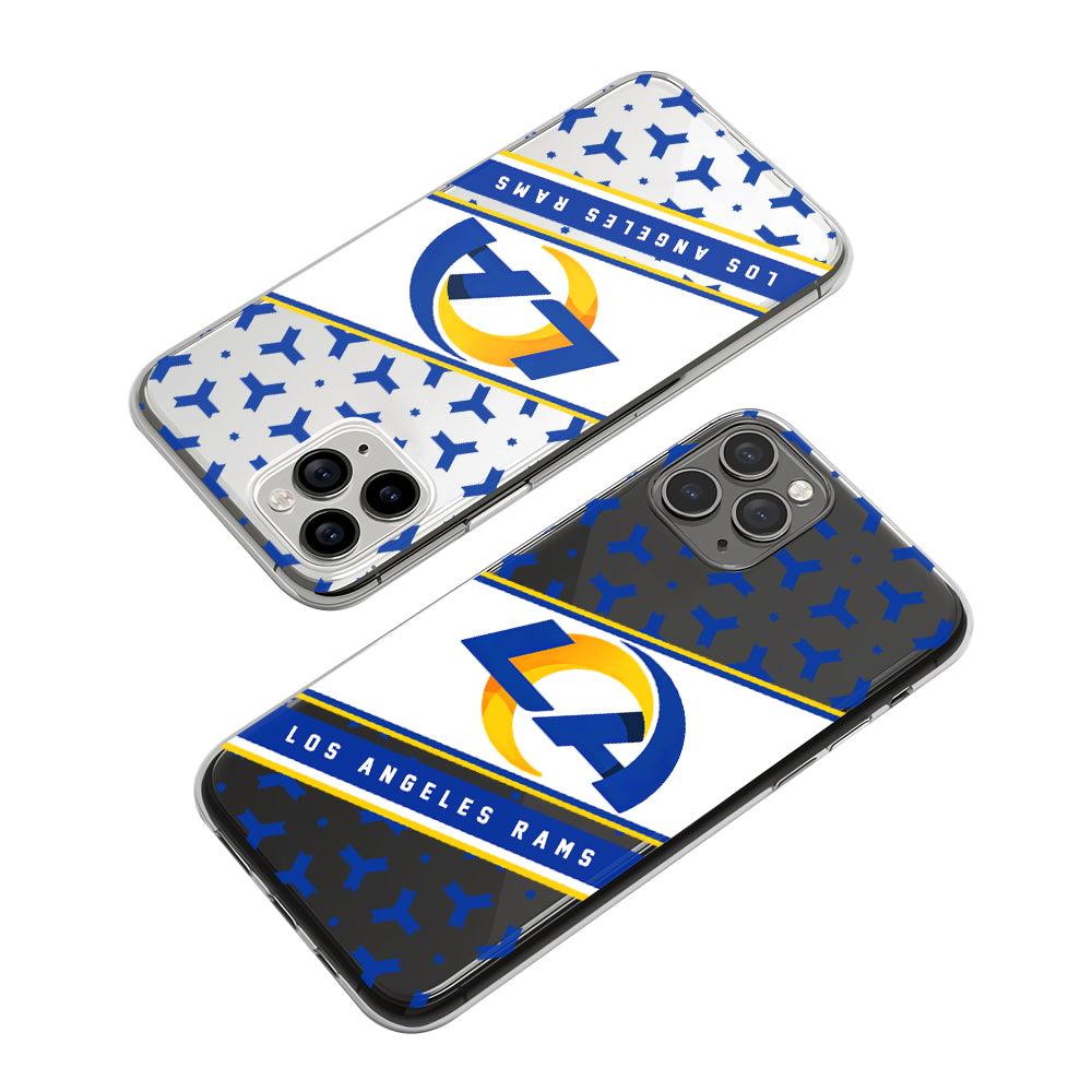 NFL Los Angeles Rams Channels of Champion Clear Soft Case-Oxvistore