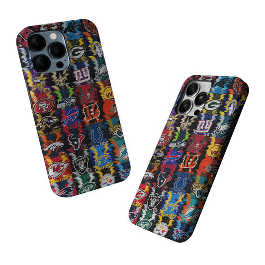 NFL Teams Collection 2 in 1 Tough Phone Case-Oxvistore
