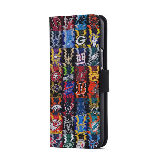 NFL Teams Collection Flip Wallet Phone Case-Oxvistore