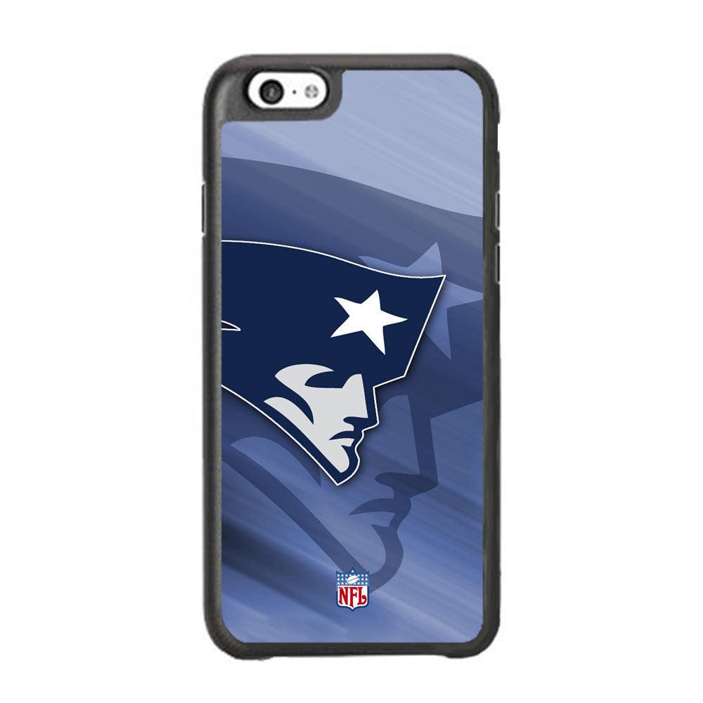 NFL New England Patriots Asterisk Ahead iPhone 6 Plus | 6s Plus Case-Rubber Black (2D Case)-Oxvistore