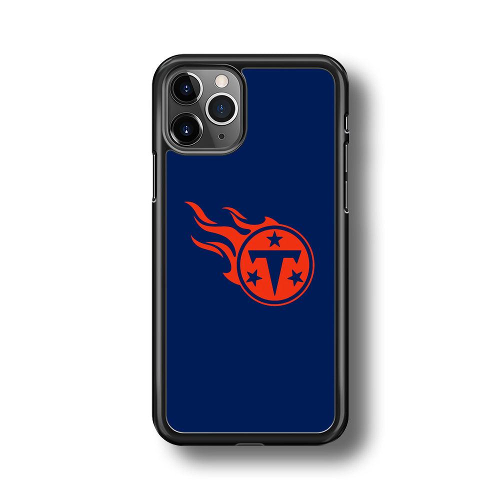 NFL Tennessee Titans 1999 iPhone 11 Pro Max Case-Rubber Black (2D Case)-Oxvistore
