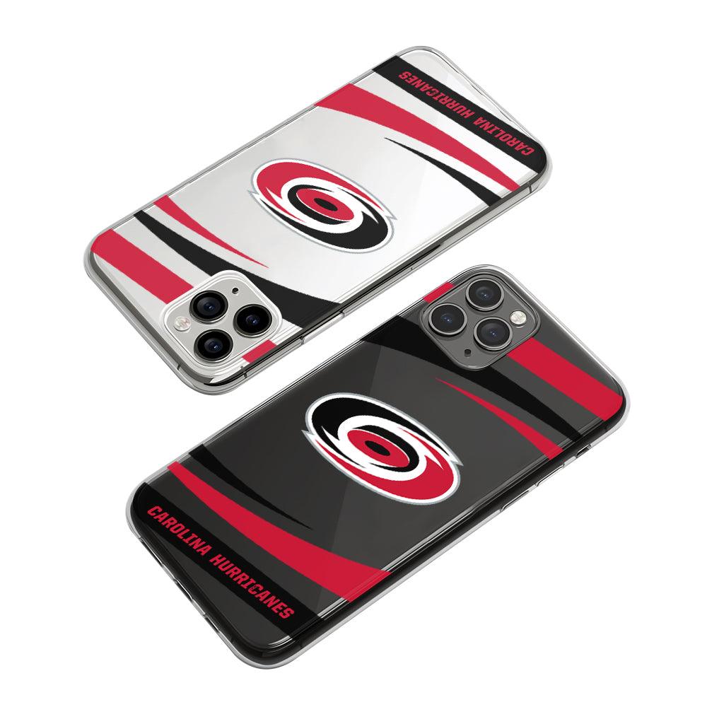 NHL Carolina Hurricanes Twister of Spirit Clear Soft Case-Oxvistore