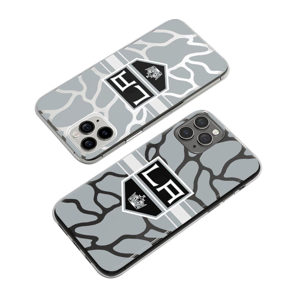 NHL Los Angeles Kings Patern of Rock Clear Soft Case-Oxvistore
