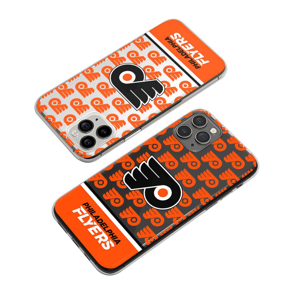 NHL Philadelphia Flyers Rays of Twilight Clear Soft Case-Oxvistore