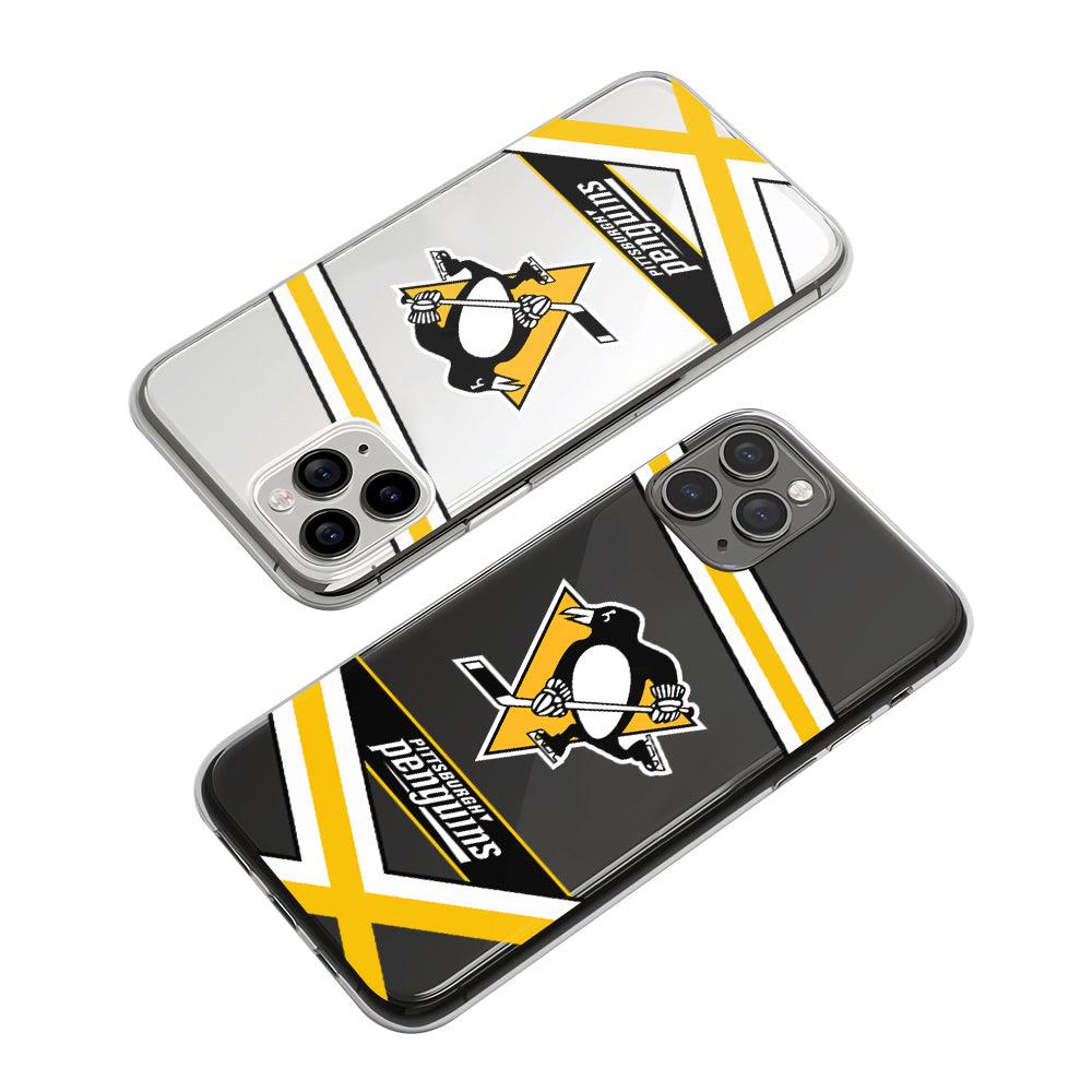 NHL Pittsburgh Penguins Fight Without Giving Up Clear Soft Case-Oxvistore
