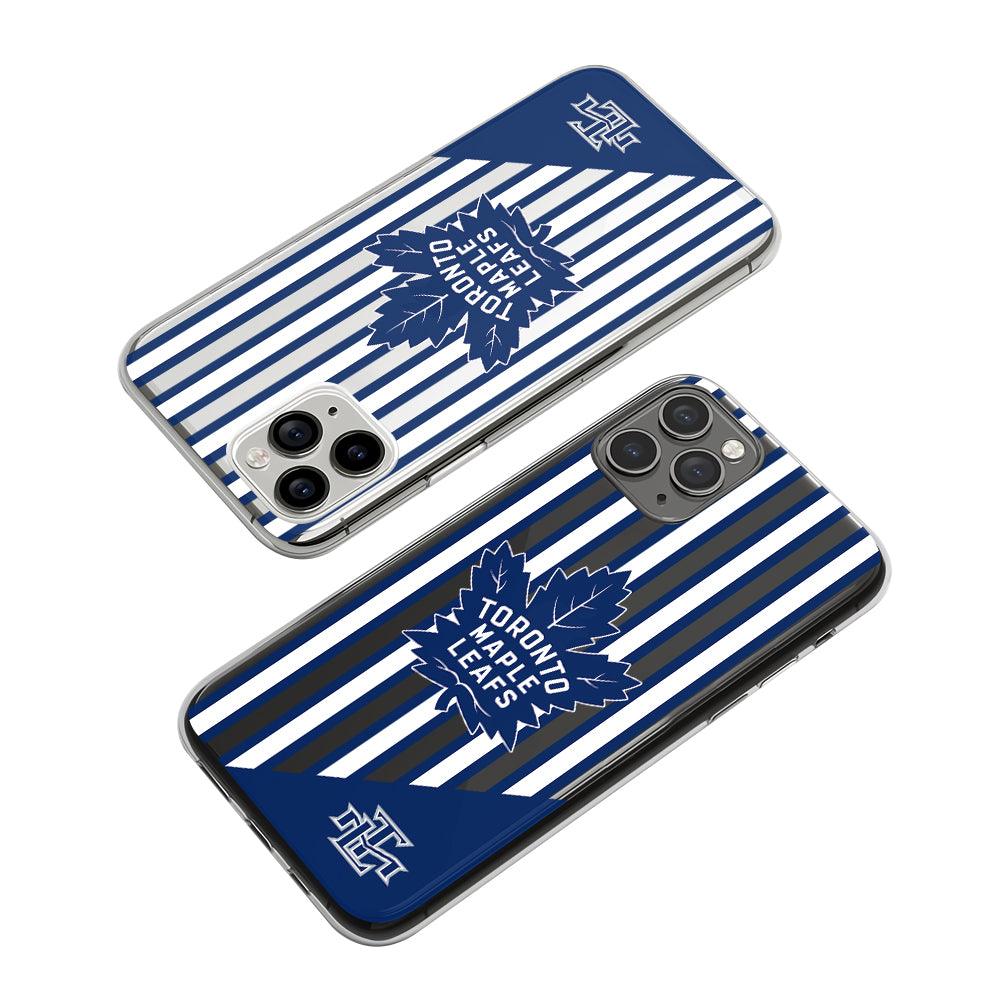 NHL Toronto Maple Leafs Line of Banner Clear Soft Case-Oxvistore