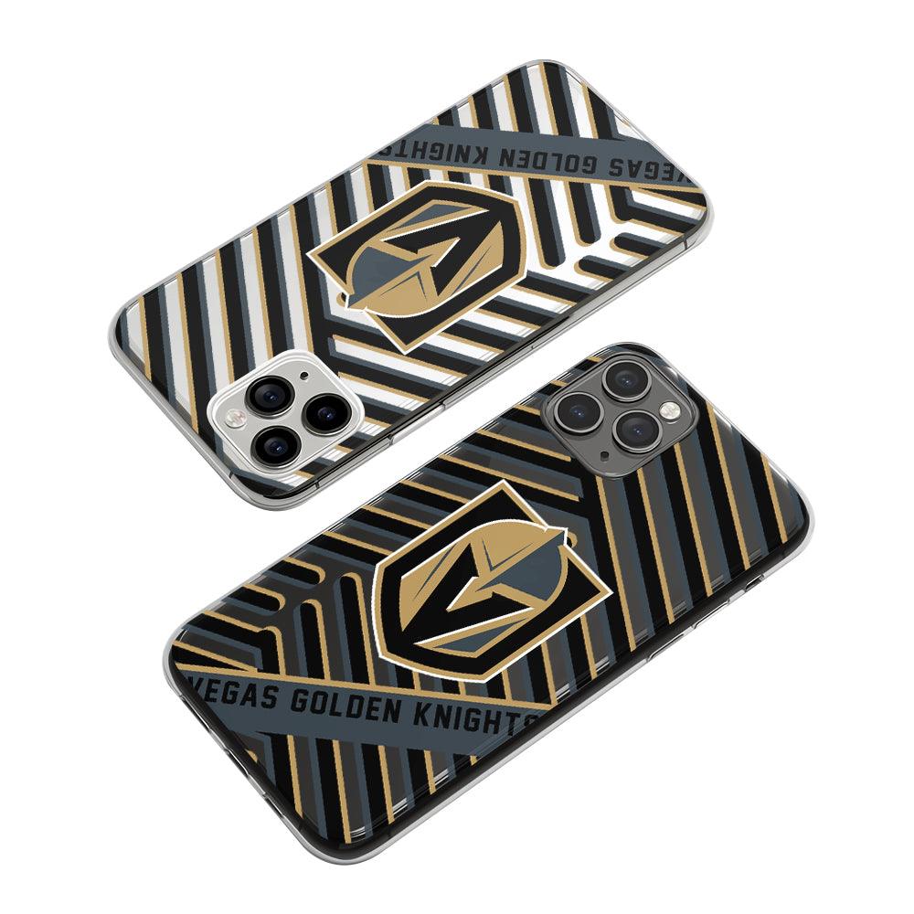 NHL Vegas Golden Knights Mask of Warriors Clear Soft Case-Oxvistore