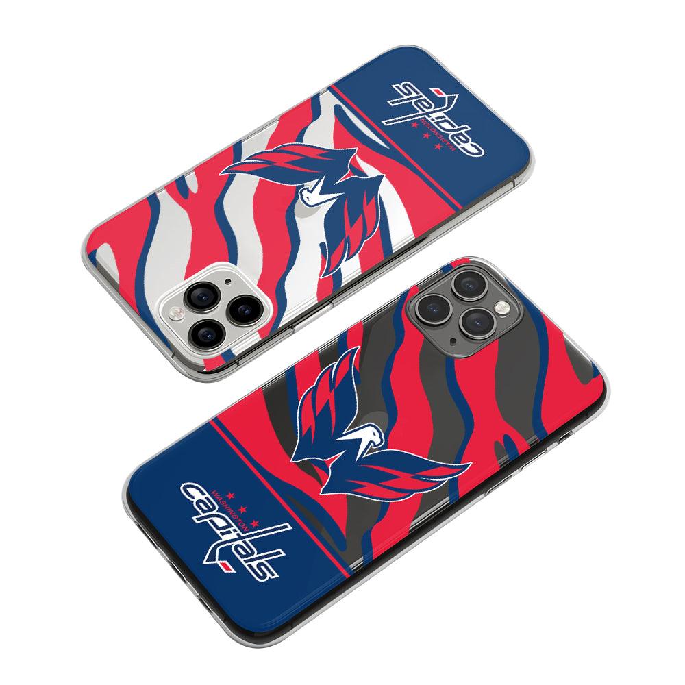 NHL Washington Capitals Layering The Sky Clear Soft Case-Oxvistore