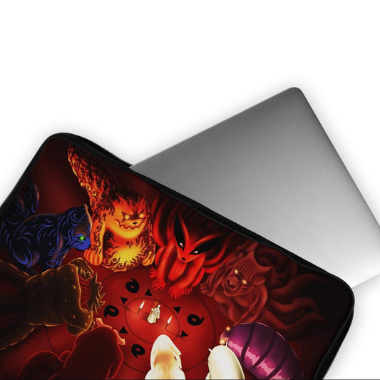 Naruto 9 Bijuu The Tailed Beast Laptop Sleeve Protective Cover-Oxvistore