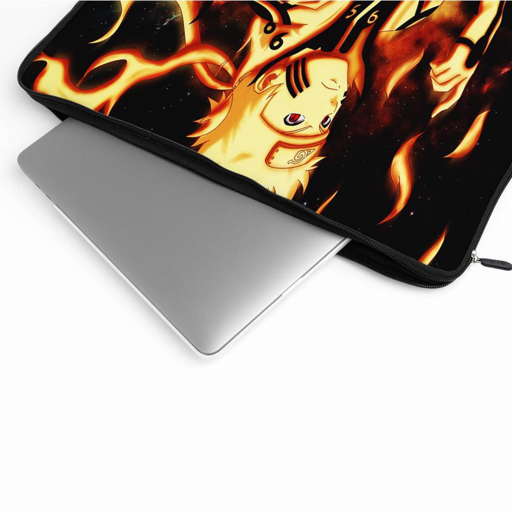Naruto Chakra Mode Nine Tails Laptop Sleeve Protective Cover-Oxvistore