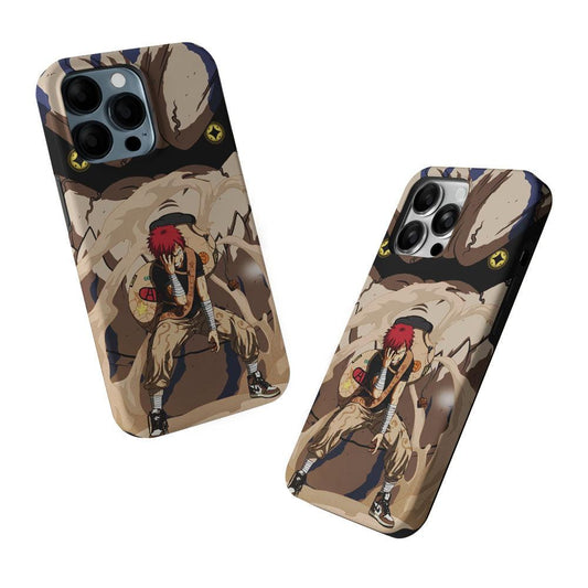 Naruto Gaara Of The Sand 2 in 1 Tough Phone Case-Oxvistore