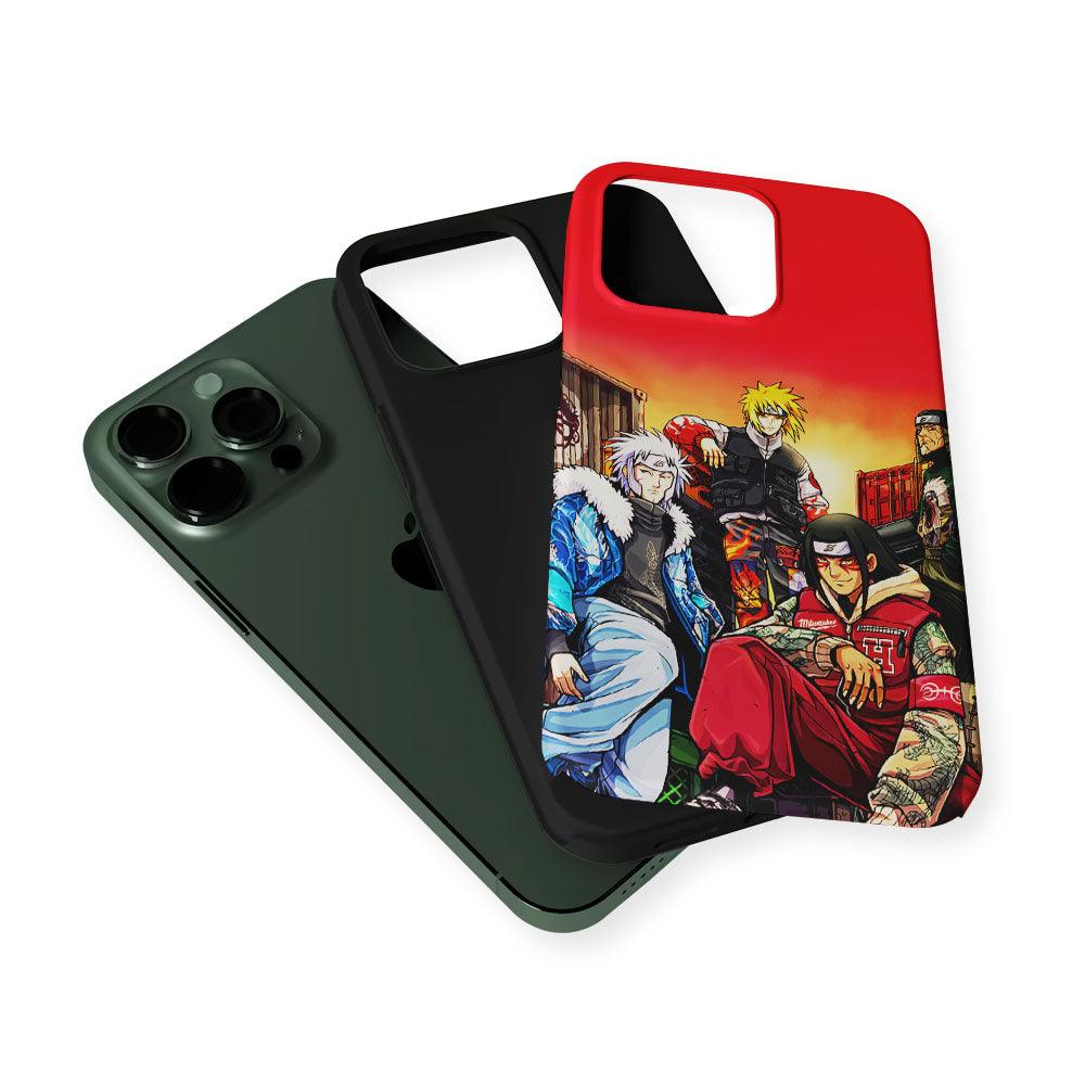 Naruto Hokage Hypebeast 2 in 1 Tough Phone Case-Oxvistore