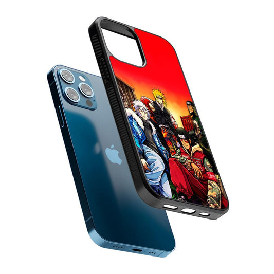 Naruto Hokage Hypebeast 2D Rubber Phone Case-Oxvistore