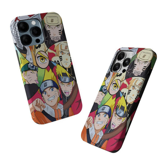 Naruto Uzumaki Transformation 2 in 1 Tough Phone Case-Oxvistore