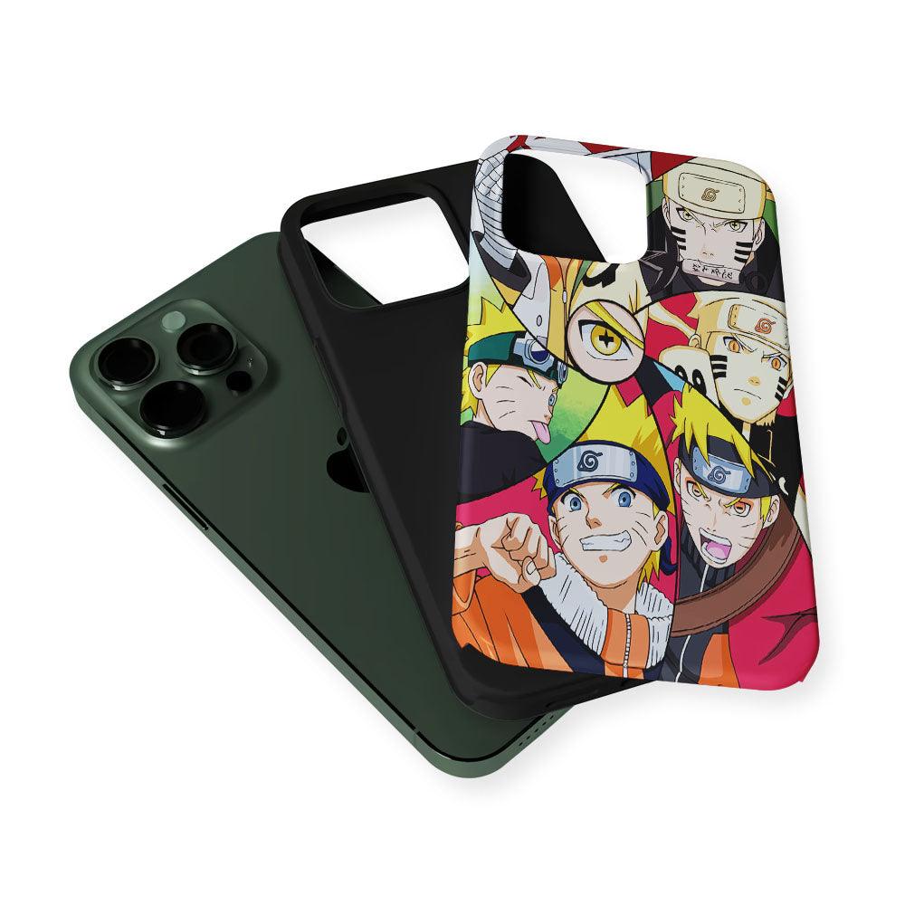 Naruto Uzumaki Transformation 2 in 1 Tough Phone Case-Oxvistore
