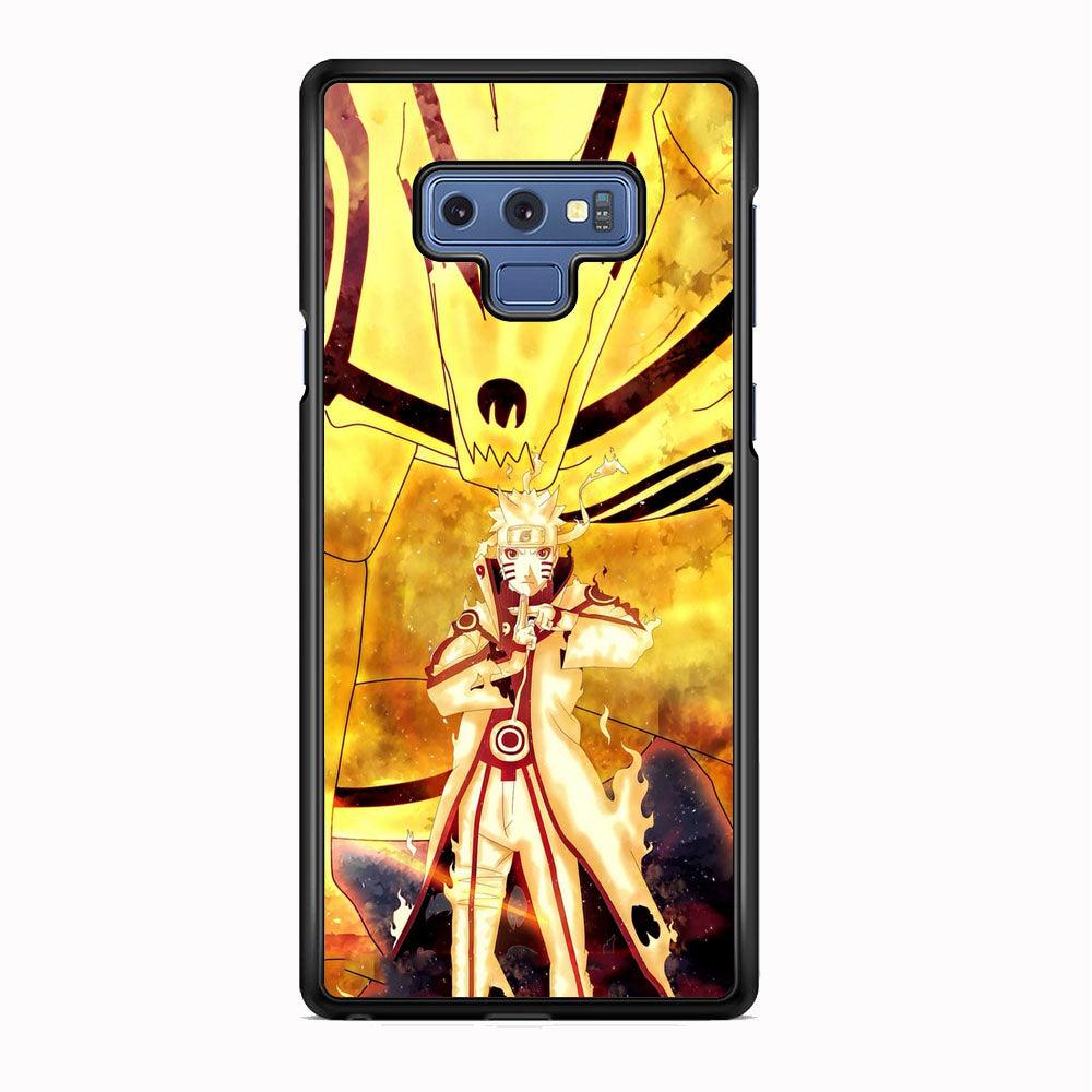 Naruto The Partner Samsung Galaxy Note 9 Case-Rubber Black (2D Case)-Oxvistore