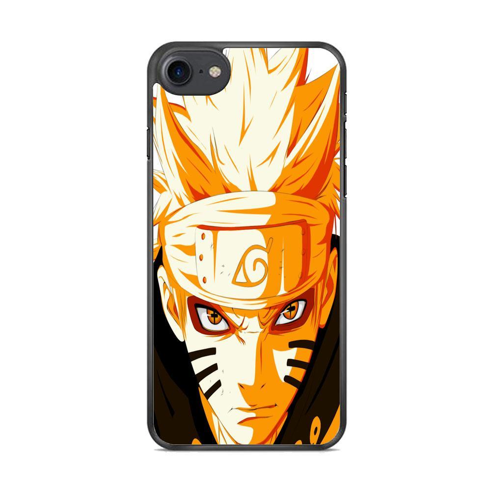 Naruto Will Turn Into Kyubi iPhone 7 Case-Rubber Black (2D Case)-Oxvistore