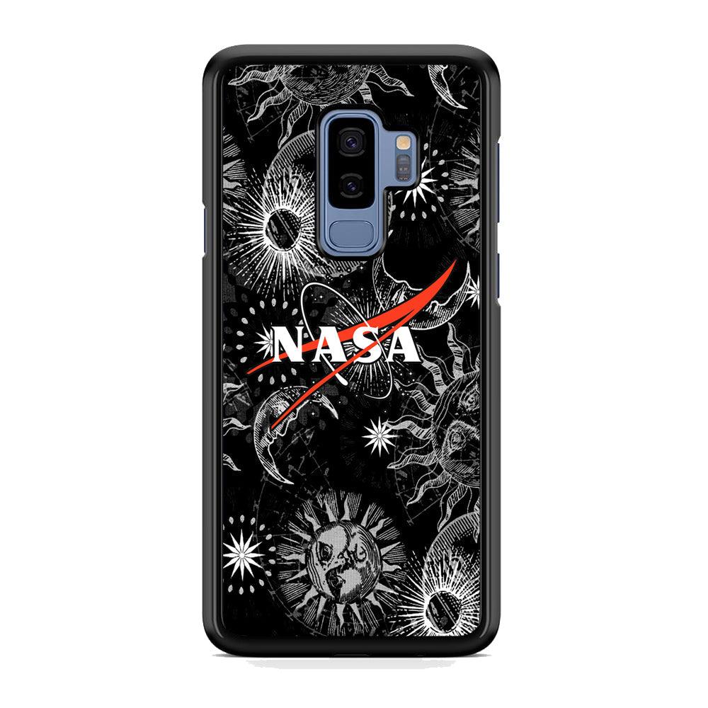 Nasa Astronomy Introduction Samsung Galaxy S9 Plus Case-Rubber Black (2D Case)-Oxvistore