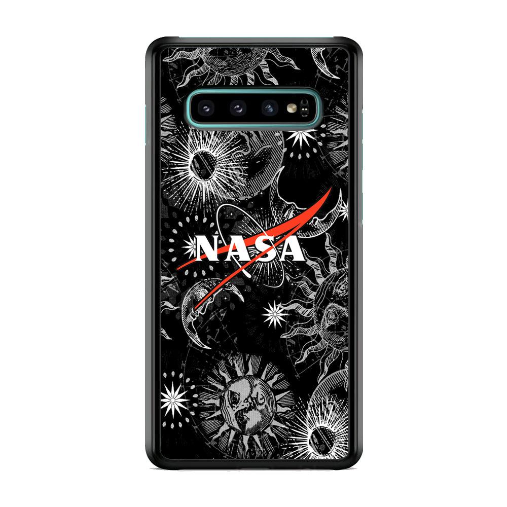 Nasa Astronomy Introduction Samsung Galaxy S10 Plus Case-Rubber Black (2D Case)-Oxvistore