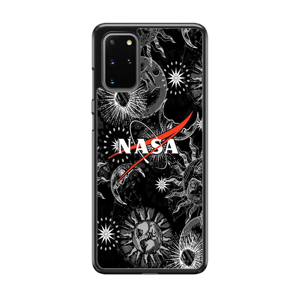 Nasa Astronomy Introduction Samsung Galaxy S20 Plus Case-Rubber Black (2D Case)-Oxvistore