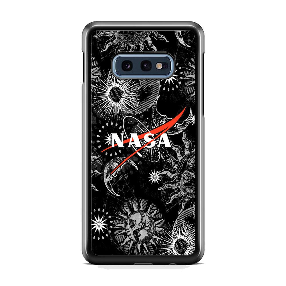 Nasa Astronomy Introduction Samsung Galaxy S10E Case-Rubber Black (2D Case)-Oxvistore