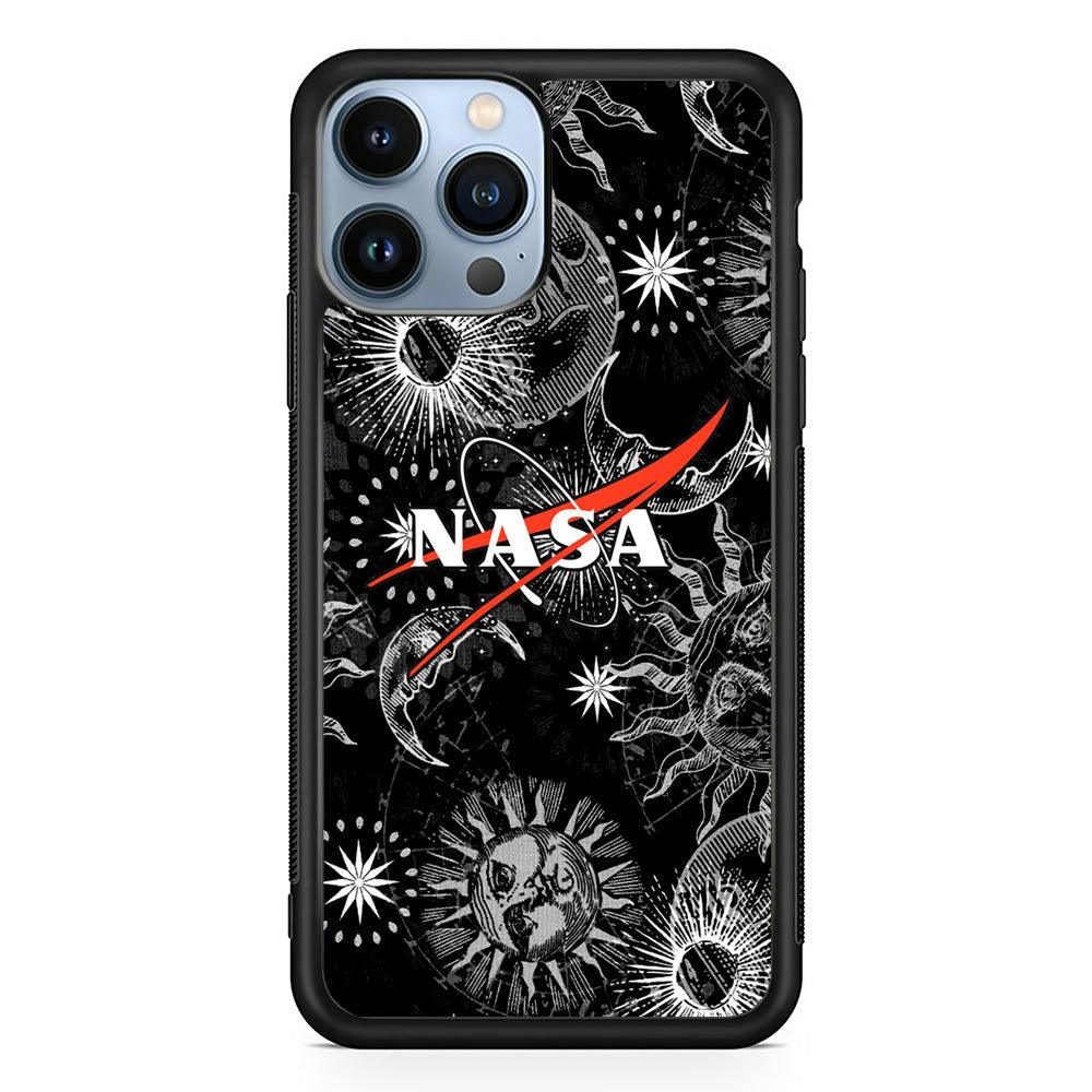 Nasa Astronomy Introduction iPhone 15 Pro Case-Rubber Black (2D Case)-Oxvistore