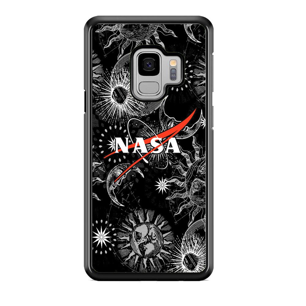Nasa Astronomy Introduction Samsung Galaxy S9 Case-Rubber Black (2D Case)-Oxvistore