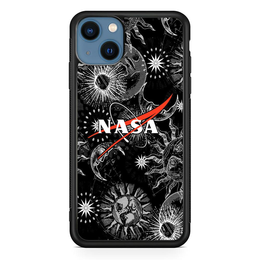 Nasa Astronomy Introduction iPhone 13 Case-Rubber Black (2D Case)-Oxvistore