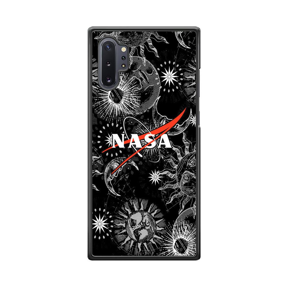 Nasa Astronomy Introduction Samsung Galaxy Note 10 Plus Case-Rubber Black (2D Case)-Oxvistore