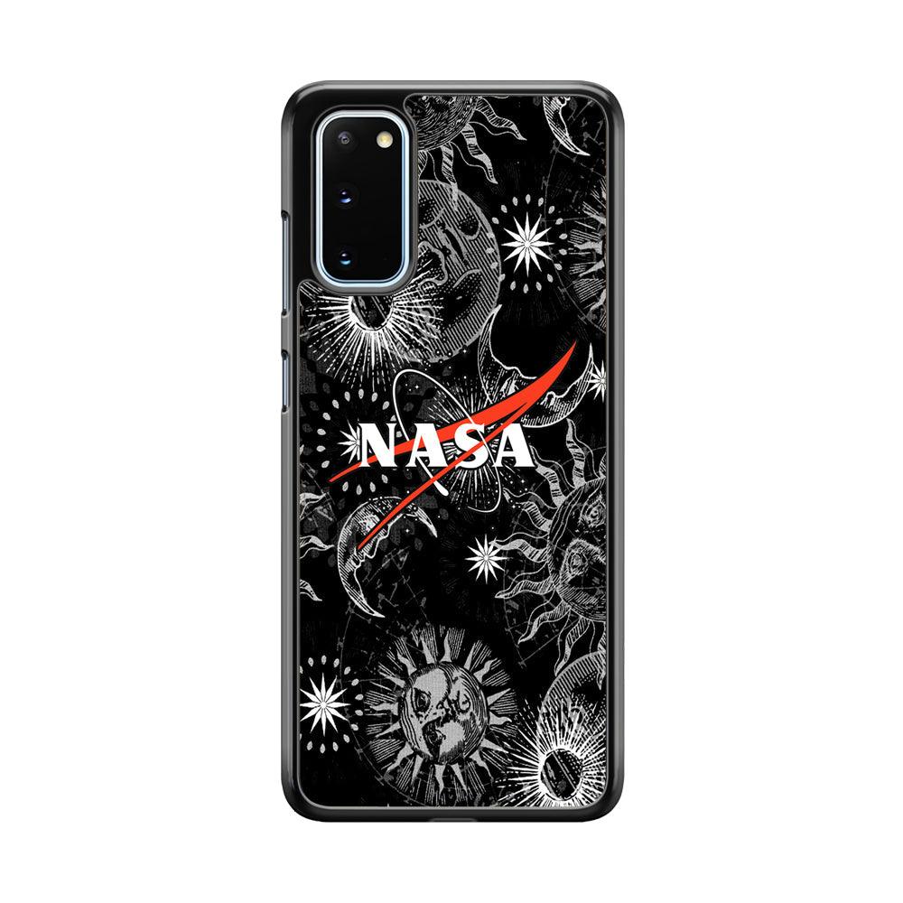 Nasa Astronomy Introduction Samsung Galaxy S20 Case-Rubber Black (2D Case)-Oxvistore