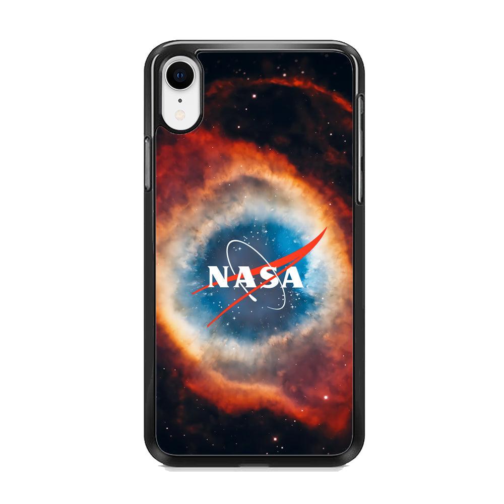 Nasa Nebula iPhone XR Case-Rubber Black (2D Case)-Oxvistore